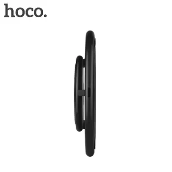 HOCO CW9 Kompaktiškas Dydis Qi Standarto, Belaidis Kroviklis Darbalaukio Apvalios Formos Wireless Charging Pad Tinka iPhone X