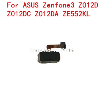 Home Mygtuką Flex Kabelis Asus Zenfone 3 ZE520KL ZE552KL pirštų Atspaudų Meniu Grįžti Klavišą Pripažinimo Jutiklis Flex Kabelis