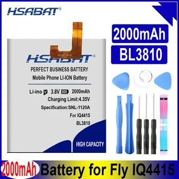 HSABAT 2000mAh BL3810 Baterija Skristi IQ4415 Quad BL 3810
