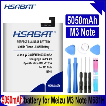 HSABAT 5050mAh BT61 Baterija Meizu M3 Pastaba M681H M681 L681H L-versija