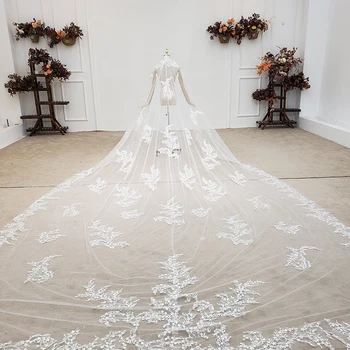 HTL1349G Paprastas Baltas Prabangių Vestuvių Suknelė 2020 M. Su Užmaskuota Perlai Brangioji Kamuolys Suknelė Tikrasis Vaizdas
