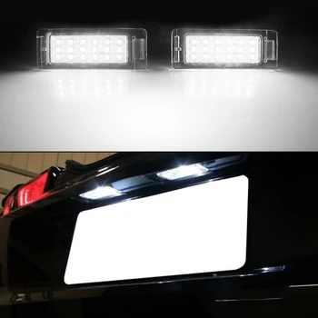 IJDM OEM-Tinka Full LED White Xenon Can-autobusų Klaida Nemokamai Chevrolet Camaro Corvette SS Lygiadienis Impala Volt Licenciją Plokštelės Šviesos