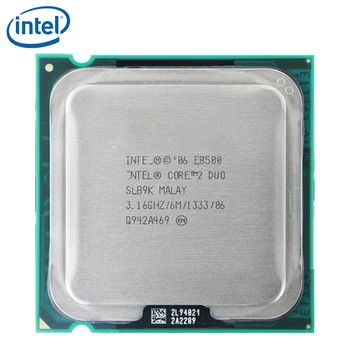 Intel Core 2 Duo E8500 Procesorius SLB9K SLAPK 3.16 GHz 6MB 1333MHz 65W Socket LGA 775 PROCESORIUS patikrintas darbo