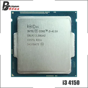 Intel Core i3-4150 i3 4150 3.5 GHz, Dual-Core CPU Procesorius 3M 54W LGA 1150