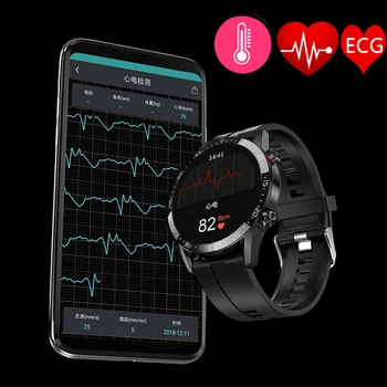 IP 68 Atsparus Vandeniui Žiūrėti Žmogus Smartband EKG EKG 