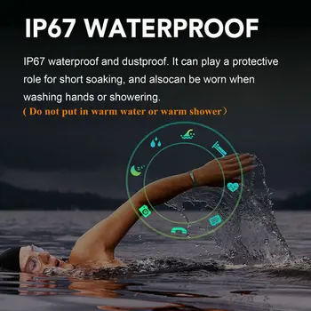 IP67 atsparus Vandeniui ID130 Smart Apyrankę OLED Ekraną Žiūrėti Pedometer Fitness tracker Smart band Apyrankė