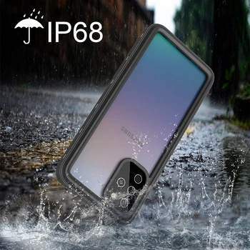 IP68 Vandeniui Telefono dėklas Samsung Galaxy A51 atsparus smūgiams Vandens įrodymas Byloje dėl 