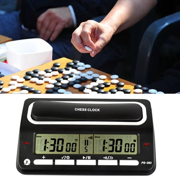 Išplėstinė Šachmatų Skaitmeninis Laikmatis Šachmatų Laikrodis Skaičius Aukštyn Žemyn stalo Žaidimas Laikrodis 62KF