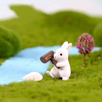 Japonijos kapsulė žaislas skerdienos 12pcs kawaii talismanas Pet animacinių filmų balta rausva pilka geltona Bunny triušiai gashapon duomenys Žaislas Vaikams Dovanų