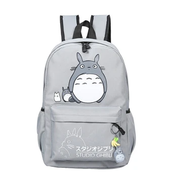 Japonų Anime Krepšiai Ir Totoro Kuprinė Mielas Totoro Animacinių Filmų Spausdinimo Drobės Kuprinės Mokyklos Krepšys Paauglių Mergaičių Kelionės Krepšys