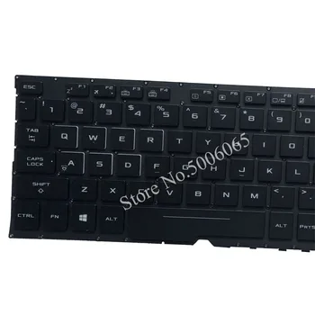 JAV Apšvietimu Nešiojamojo kompiuterio Klaviatūros Asus ROG GX501 GX501V GX501VI GX501VIK GX501VS GX501VSK GX501G GX501GI-XS74 0KNB0-6617US00