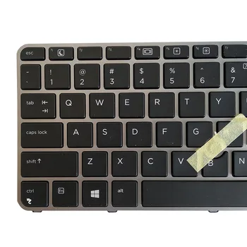 JAV nešiojamojo kompiuterio klaviatūra HP EliteBook 840 G3 745 G3 836308-001 821177-001 anglų klaviatūra su rodykle NSK-CY2BV
