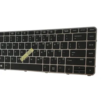 JAV nešiojamojo kompiuterio klaviatūra HP EliteBook 840 G3 745 G3 836308-001 821177-001 anglų klaviatūra su rodykle NSK-CY2BV