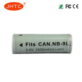 JHTC 1000mAh NB-9L, NB9L Canon ELPH 510 520 530 HS PowerShot N SD4500 YRA IXUS 1000 1100 500 510 HS IXY 1 3 50S