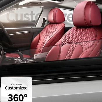 KADULEE Užsakymą Oda automobilių sėdynės padengti Ford Fiesta Fusion, Mondeo, Focus Escort S-MAX Krašto 