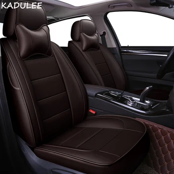 KADULEE Užsakymą Oda automobilių sėdynės padengti Honda Accord TINKA MIESTO CR-V XR-V Odyssey Elementas Pilotas URV automobilių aksesuarai, auto