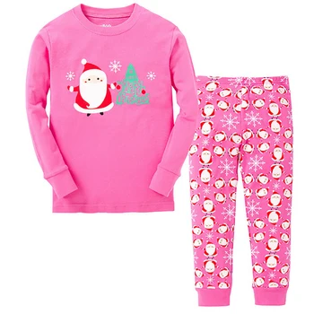 Kalėdų Vaikams Pižama Rudenį Mergaitės Berniukai Sleepwear naktiniai drabužiai Kūdikiams, Kūdikių Drabužiai Animacinių filmų Pajama Komplektai Medvilnės Vaikų Pižamos