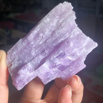 Karšta!!!!!Gražus gamtos violetinė ličio piroksenas protostone mineralinių egzemplioriai kaip dovana natūralių kristalų reiki gydymo