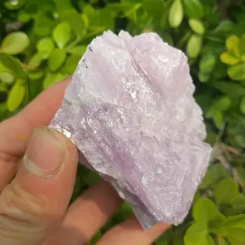 Karšta!!!!!Gražus gamtos violetinė ličio piroksenas protostone mineralinių egzemplioriai kaip dovana natūralių kristalų reiki gydymo
