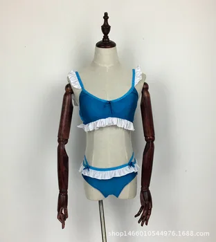 Karšta! Gyvenimas kitame Pasaulyje Nulio Rem Ram Sukumizu Maudymosi Cosplay Bikini Lolita Moterų Vasaros maudymosi kostiumėlį Nemokamas Pristatymas