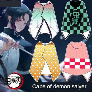 Karšto Anime Cosplay Demon Slayer Cape