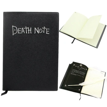 Karšto Mados Anime Tema-Death Note, Cosplay Sąsiuvinis Naują Mokyklą Didelis Rašyti Leidinys 20.5 cm*14.5 cm