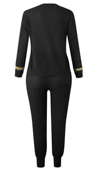 Karšto naujas stilius klasikinis Afrikos moterų Suknelė Dashiki mados ruožas Set TOP+ kelnės dydis M L XL XXL YWQ321