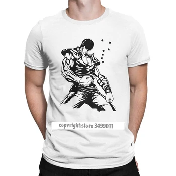 Kenshiro Hokuto No Ken Tee Marškinėliai Vyrams Pirmoji Šiaurės Žvaigždė Mados Medvilnės Tees Tshirts Camisas Hombre