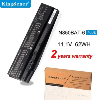 Kingsener N850BAT-6 Nešiojamas Baterija Clevo N850 N850HC N850HJ N870HC N870HJ1 N870HK1 N850HJ1 N850HK1 N850HN 11.1 V 62WH/5500mAh