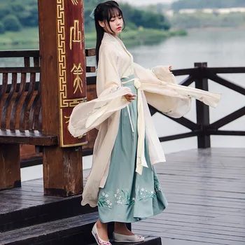 Kinijos Tradicinės Pasakos Kostiumų Senovės Han Dinastijos Princesė Drabužių Nacionalinės Hanfu Apranga Etape Suknelė Liaudies Kostiumas 90