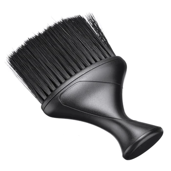 Kirpykla HairbrushNeck Veido Duster Teptuku Salonas Stilistas Plaukų Valymo Pjovimo Stiliaus Plaukų Kirpimas Padaryti Įrankiai, Juoda