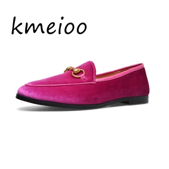 Kmeioo Naujas Mados pavasario ir rudens naujo stiliaus moteriški Batai aukštos kokybės mados patogus tingus batų moterų Plius Dydis