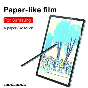 Knyga Kaip Screen Protector For Samsung Tab S7 Plus Matte PET Anti-Glare Tapybos Filmas Sasmsung Tab S7 S7+ Screen Protector