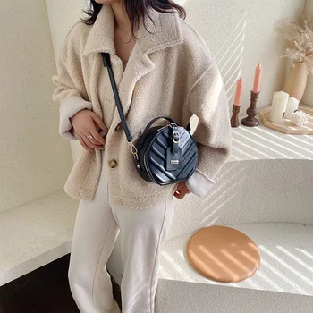Krepšys Prancūzijoje krepšys moterims apvalus tortas maišelį tortas nešiojamas krepšys 2020 naujas mados užsienio stiliaus moteris maišo cross-body bag