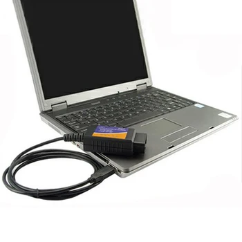 KWOKKER ELM327 USB ELM 327 V1.5 OBD 2 ELM327 USB Sąsaja GALI, AUTOBUSŲ Scanner, Diagnostikos Kabelis Kodas Parama OBD II Protokolus