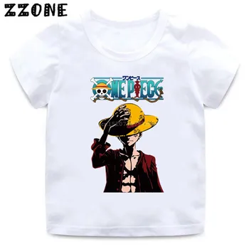 Kūdikių Berniukų marškinėliai Vienas Gabalas Luffy Ace Sabo Teisės Zoro & Nami Spausdinti Vaikai Marškinėliai Juokingi Merginos Viršūnes Drabužiai Vaikams