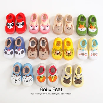 Kūdikių kojinės, batai Berniukui, Mergina Mados Vaikiška Avalynė Slydimo Minkšti Guminiai batai gyvūnų stiliaus 2020 naują atvykimo