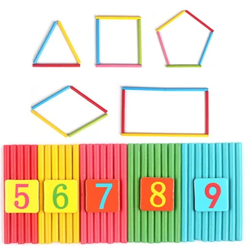 Kūdikių Matematikos Žaislas!!!Medinės Lazdelės Magnetinio Matematikos Dėlionė Švietimo Numeris Žaislai Apskaičiuoti Žaidimas, Mokantis Skaičiuoti, Dovanos Vaikams