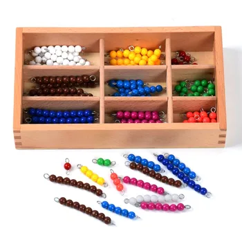 Kūdikių Žaislų Montessori 1 lot = 3 Vnt Tikrintuvas Valdybos Karoliukai Matematikos Žaislai ikimokyklinio Ugdymo Ikimokyklinio Mokymo, Mokymosi Žaislai