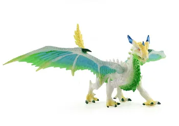 Laukinių Gyvūnų Dragon Modelis Plaukioja Dieną Dragon Papuošalai Stereo Dinozaurų Kilnojamojo Modelis Lėlės Kalėdų Žaislus Vaikams Dovanos