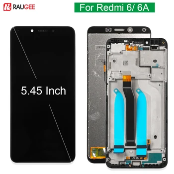 LCD Ekranas Xiaomi Redmi 6 6A Jutiklinis Ekranas Mult Touch Visą Bandymo skaitmeninis keitiklis Ekrano Pakeitimas Xiaomi Redmi 6A 6 Ekranas