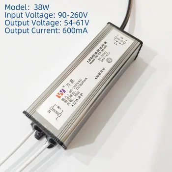 LED driver maitinimo Ultra Plonas, Plokščias Šviesos transformatorius lygintuvas nuolatinės srovės vandeniui 8W 12W 18W 28W 38W 48W