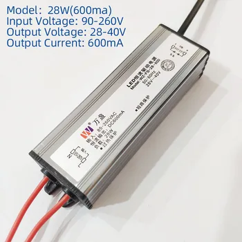 LED driver maitinimo Ultra Plonas, Plokščias Šviesos transformatorius lygintuvas nuolatinės srovės vandeniui 8W 12W 18W 28W 38W 48W