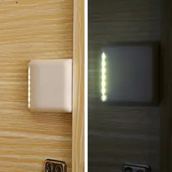 LED Pažangus Sensorius Pakabinama Spinta Lempos Stalčių Spinta, Spintelė Automatiškai Įjungti Nakties Šviesos Virtuvės Interjero Apšvietimas