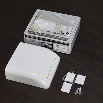 LED Pažangus Sensorius Pakabinama Spinta Lempos Stalčių Spinta, Spintelė Automatiškai Įjungti Nakties Šviesos Virtuvės Interjero Apšvietimas