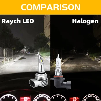 LED Žibintų Rinkinį HB3 9005 9006 HB4 Automobilių Lemputės H4 6000K 30W 10000Lm Joks Klaidos Pranešimas H7 LED Automobilių Žibintai