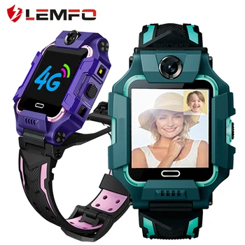 LEMFO Y99 4G Smart Žiūrėti Vaikai Dual Camera Remti HD Vaizdo Skambučių GPS Wifi LBS Vaikų Smartwatch 