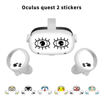 Lipdukai ant Odos Oculus Quest 2 Decal Odos VR Akinius Valdytojai Lipdukas Quest 2 VR Valdikliu Rankų įrangos Priedai
