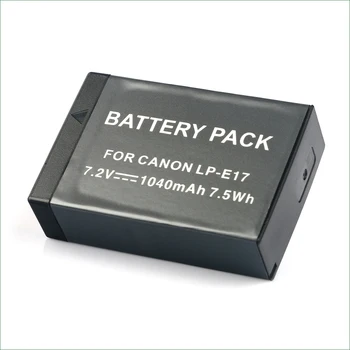 LP-E17 LP E17 Skaitmeninio Fotoaparato Baterija, Canon EOS 77D 200D 250D 750D 760D 800D 850D 8000D 9000D 200D II M6 Mark II