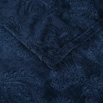 LREA mėlyna medžiaga mesti antklodę už sofos 4sizes sunkiųjų padengti ant lovos namų dekoro Šiltas Lakštai Lengva Plauti
